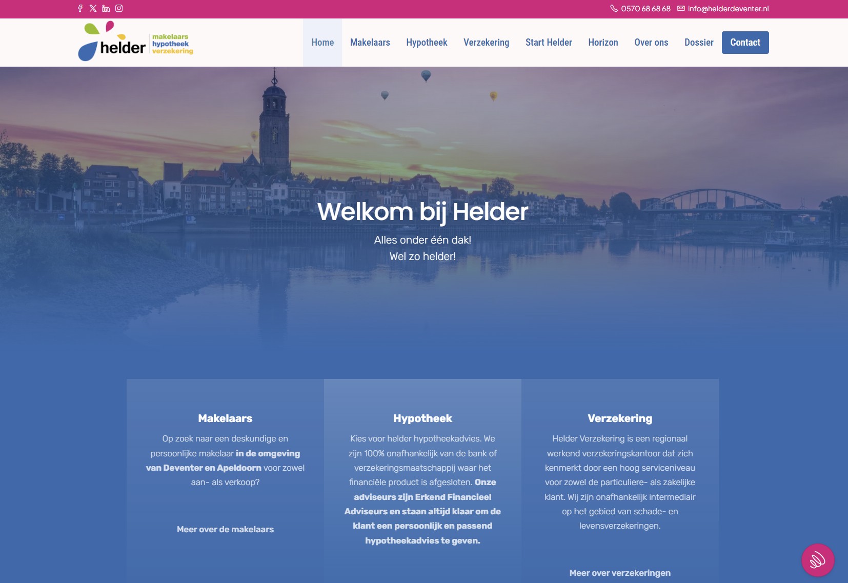 Helder Deventer | Makelaars, Hypotheken & Verzekeringen